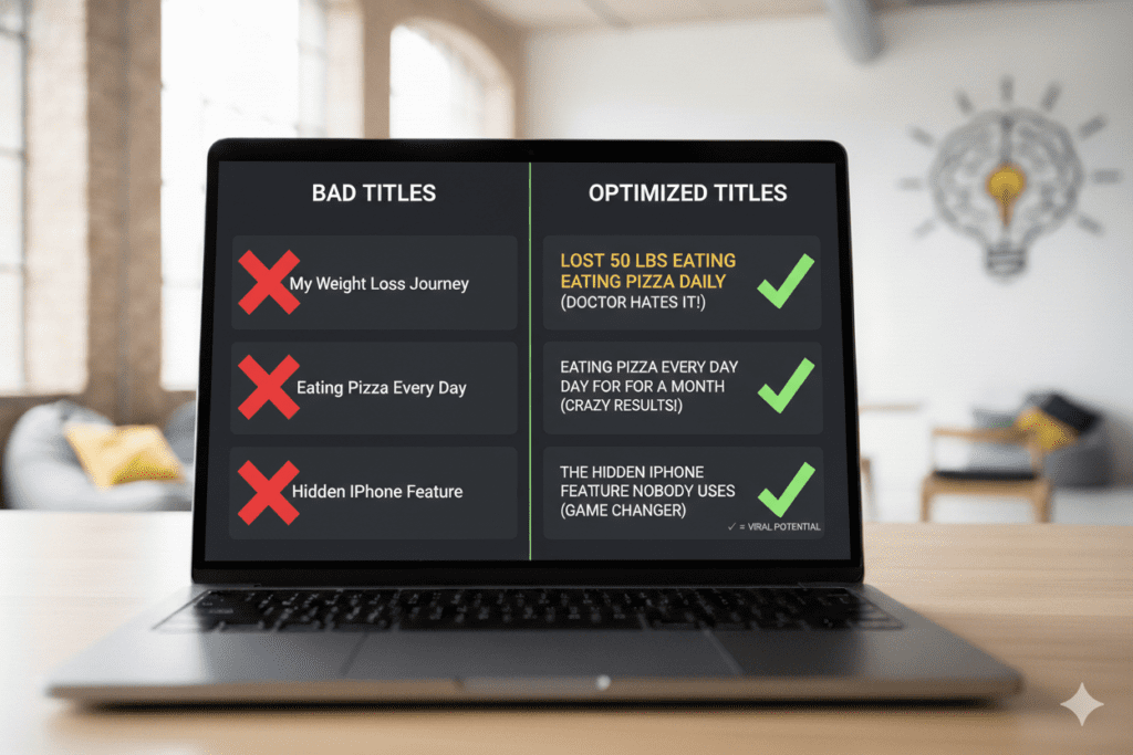 catchy YouTube titles generator tool