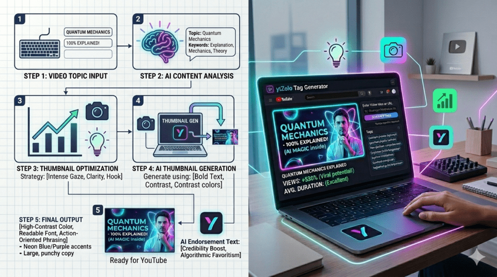 AI Thumbnail Design for YouTube – Secret Hack