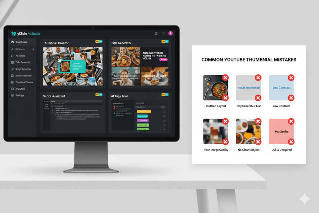 AI Thumbnail Design for YouTube – Avoid Mistakes