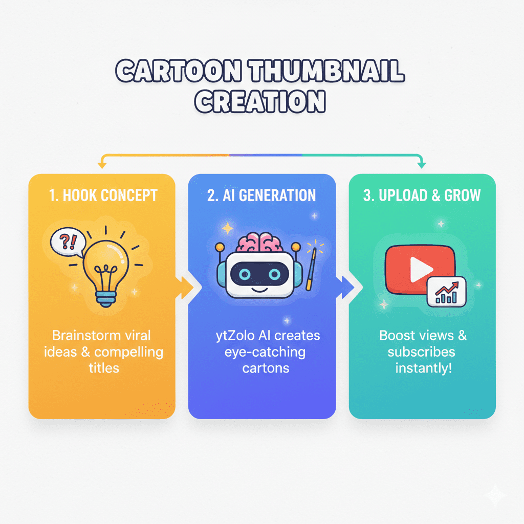 AI cartoon thumbnail maker