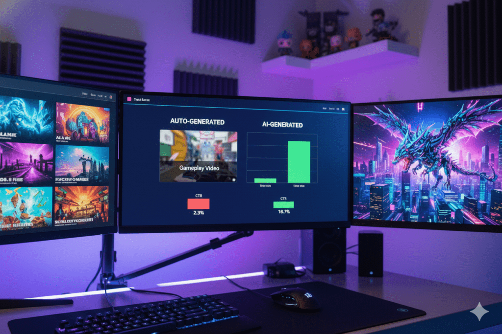 AI-powered thumbnail design tool