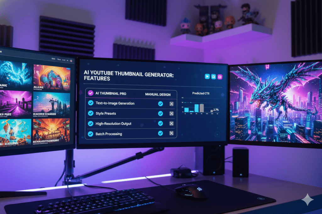 AI-powered thumbnail design tool