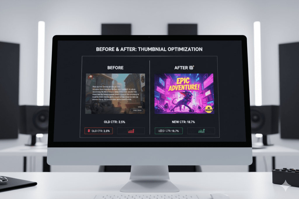 AI-powered thumbnail design tool