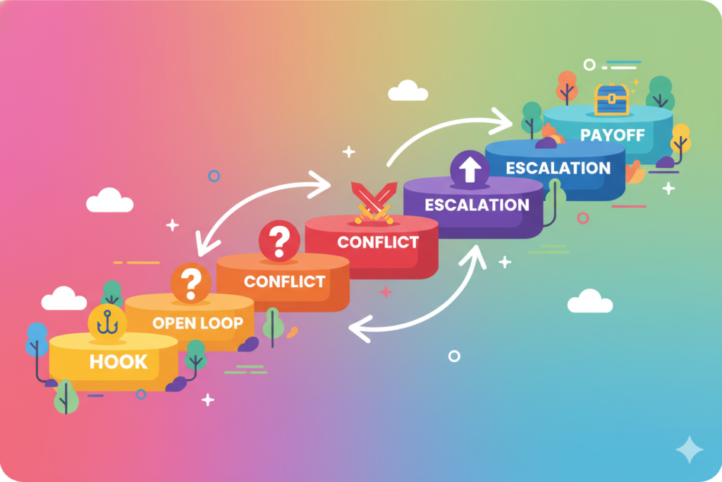 AI story script writer