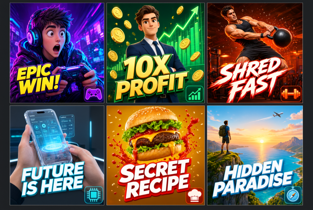 AI thumbnail generator