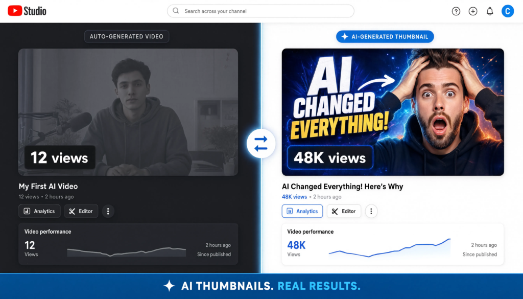 Current image: AI thumbnail generator fh