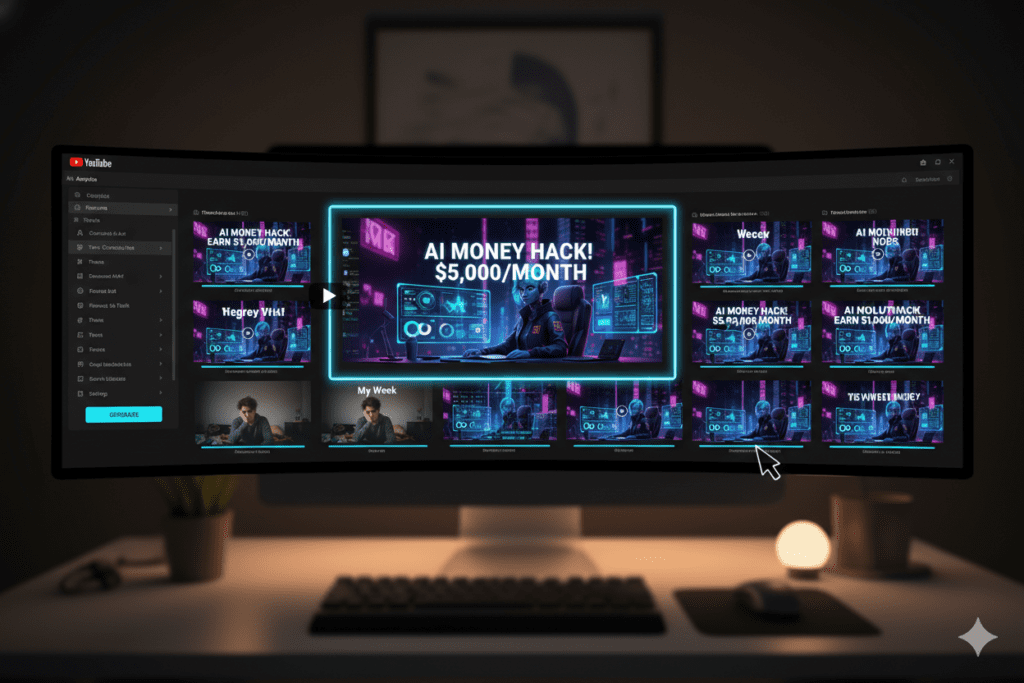 AI thumbnail generator for YouTube free
