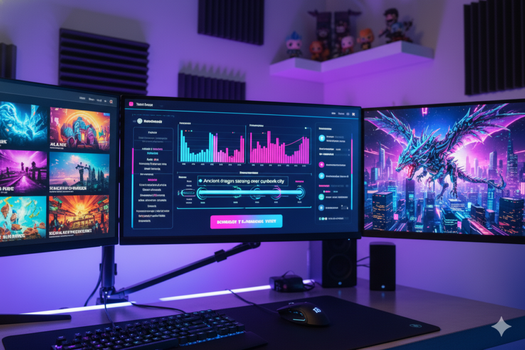 AI thumbnail generator for YouTube