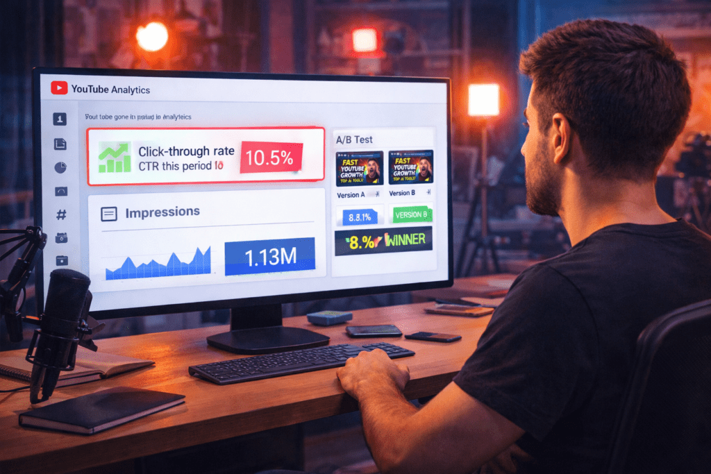 AI tool to create viral YouTube thumbnails