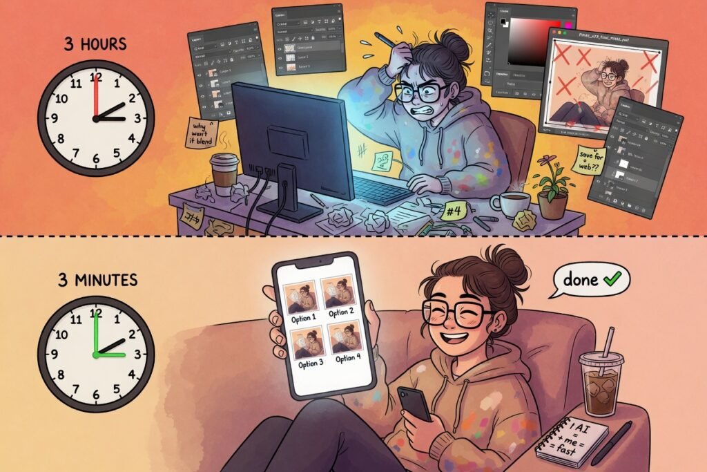 How do you generate thumbnail with AI