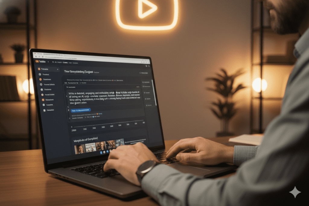 How to write YouTube scripts with AI