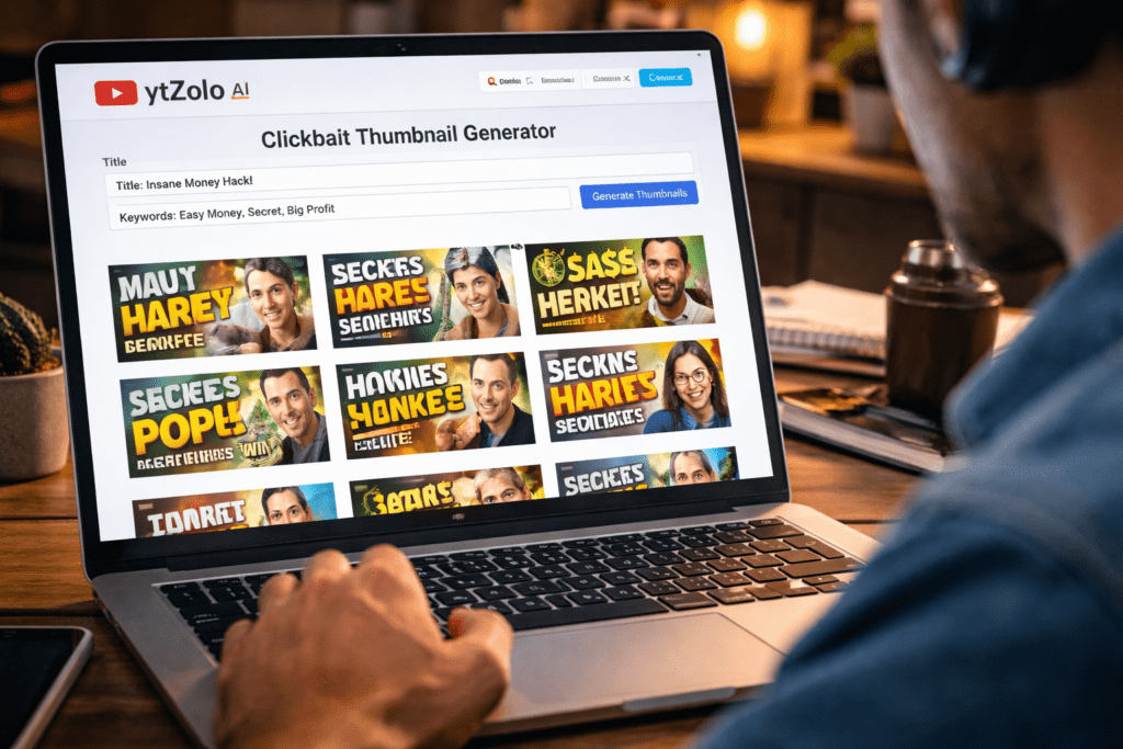 How ytZolo Works as Your AI Thumbnail Powerhouse