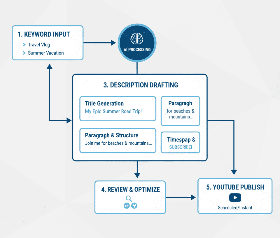 Stop Wasting Hours on YouTube Descriptions — This AI YouTube Description Creator Does It in Seconds