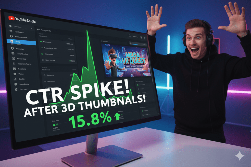 YouTube 3D thumbnail creator