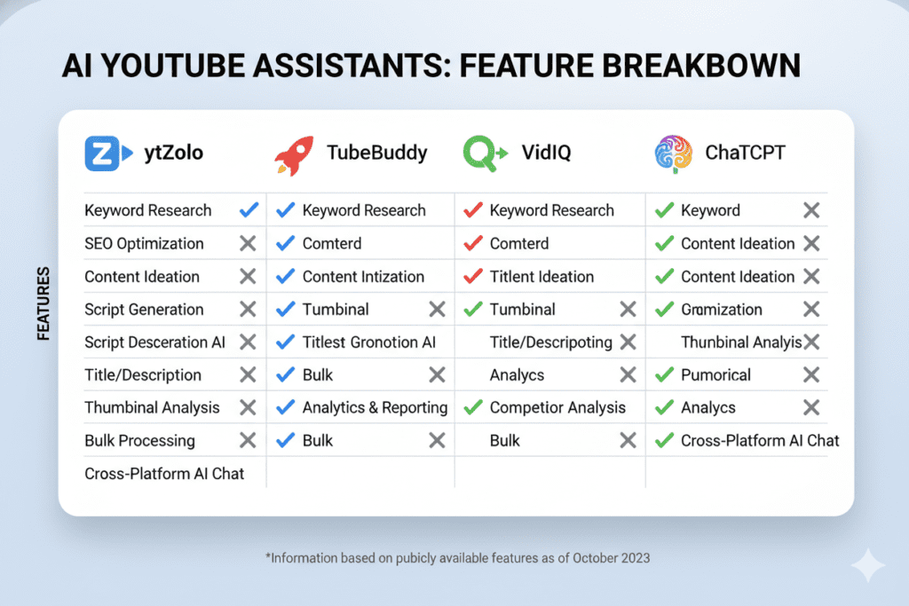 YouTube Niche Research Using AI