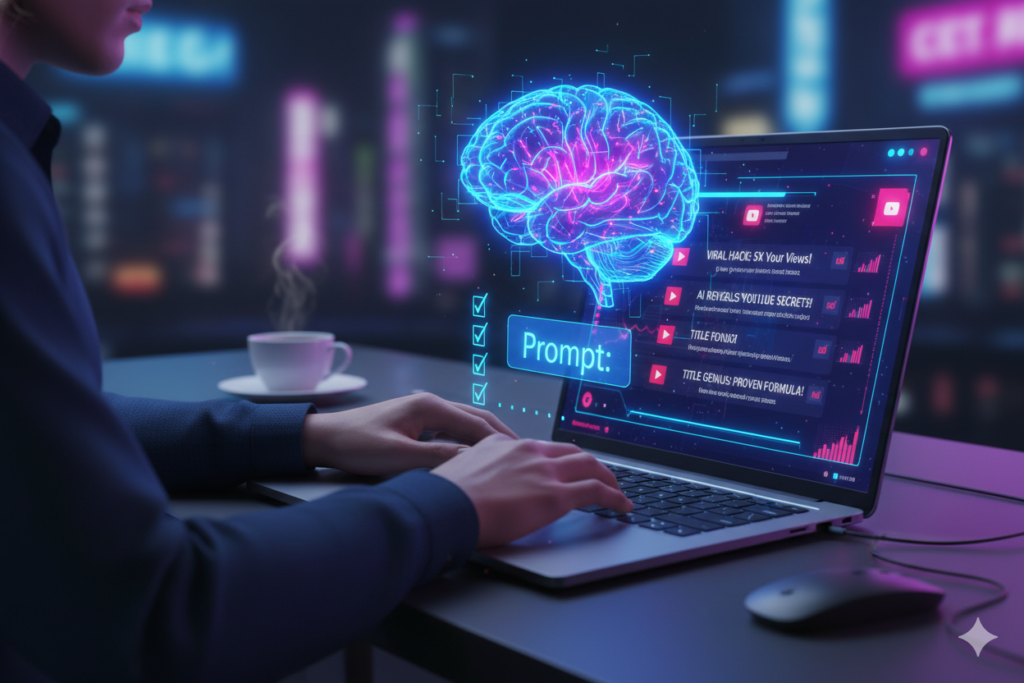 YouTube video title generator AI tool