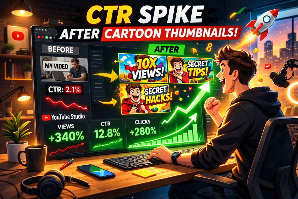 animated style video cover generator