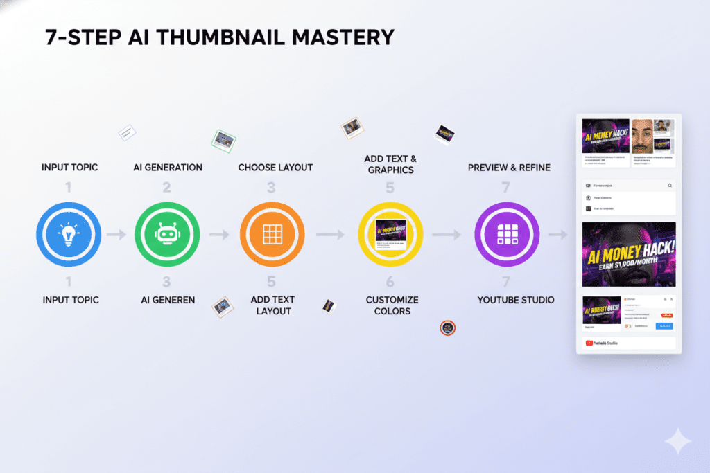 automatic YouTube thumbnail creator AI