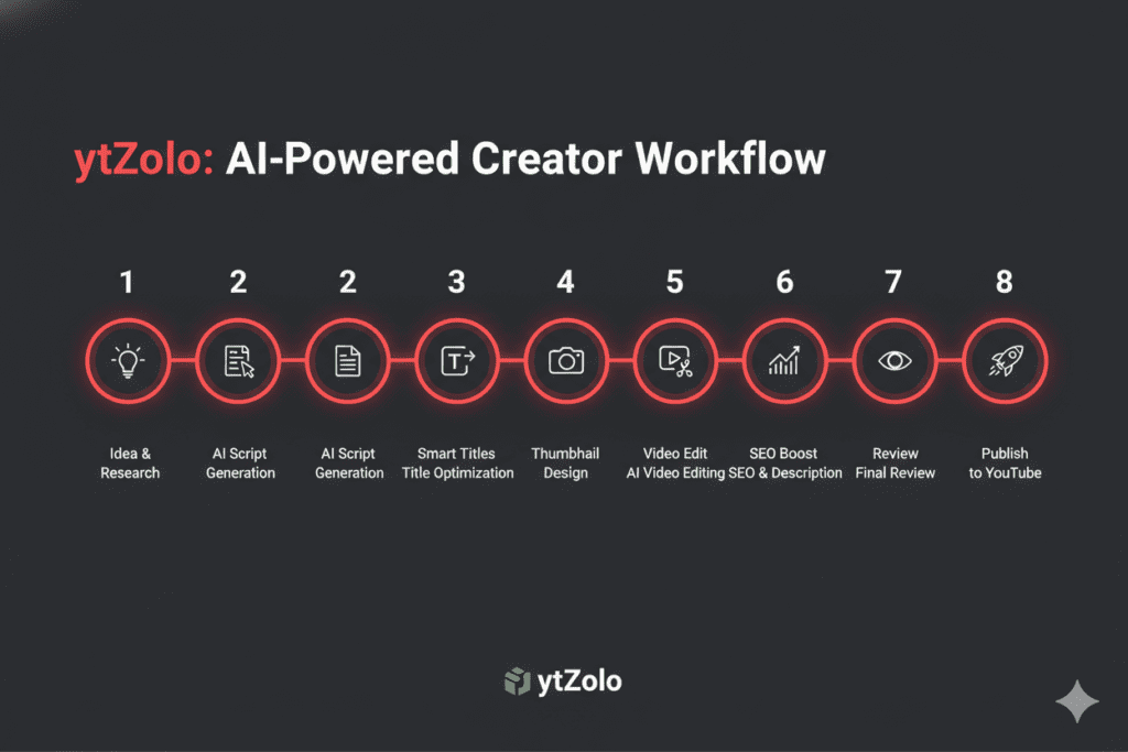 automatic youtube video script creator ai