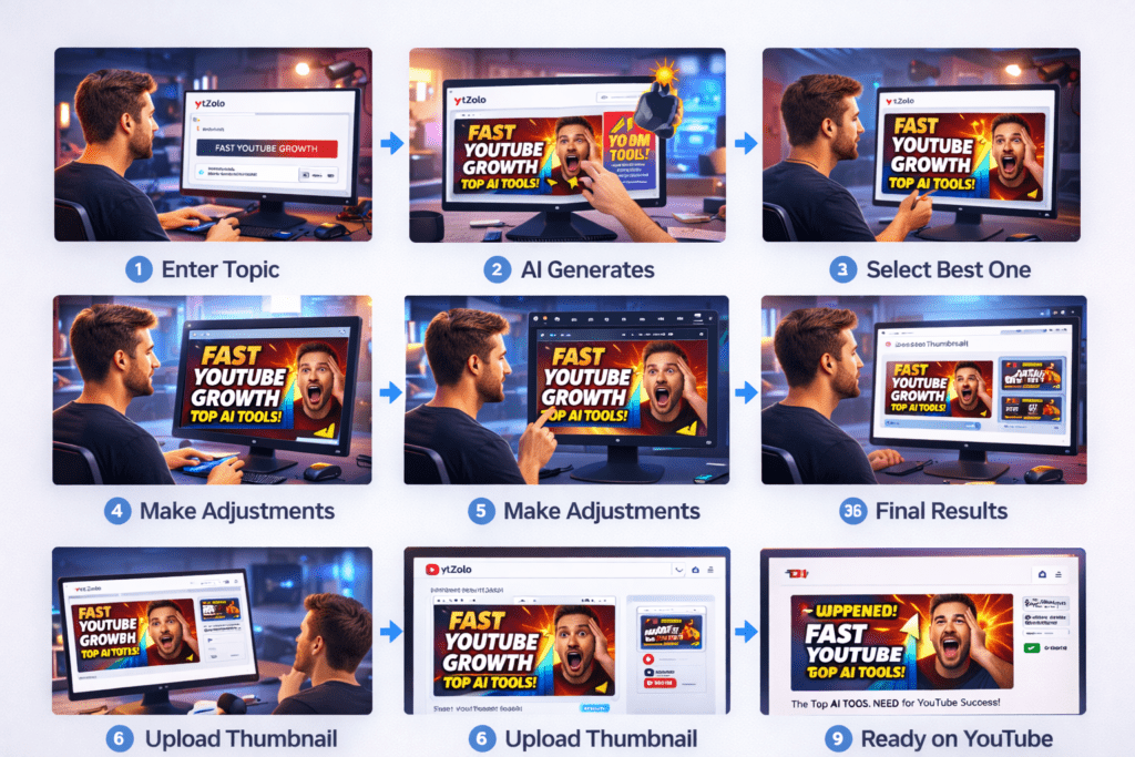 best AI clickbait thumbnail generator