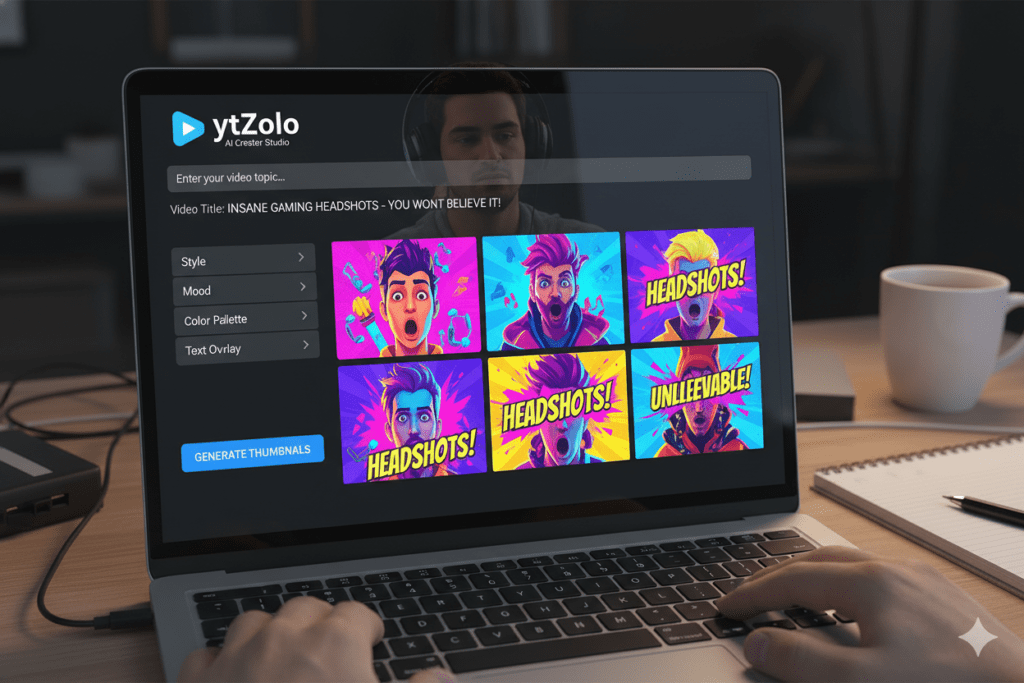 best AI generated thumbnails for YouTube