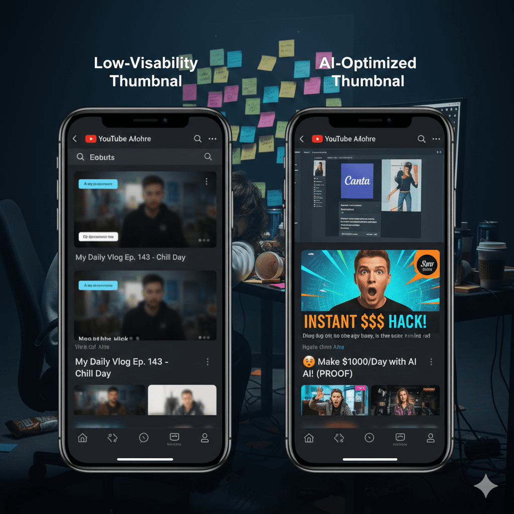 best AI generated thumbnails for YouTube