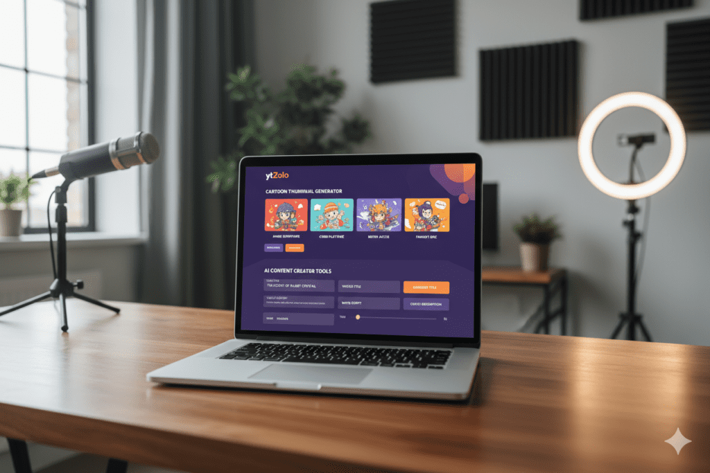 cartoon thumbnail design tool online