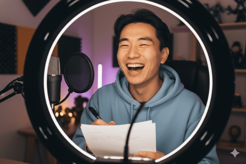 comedy YouTube content creator