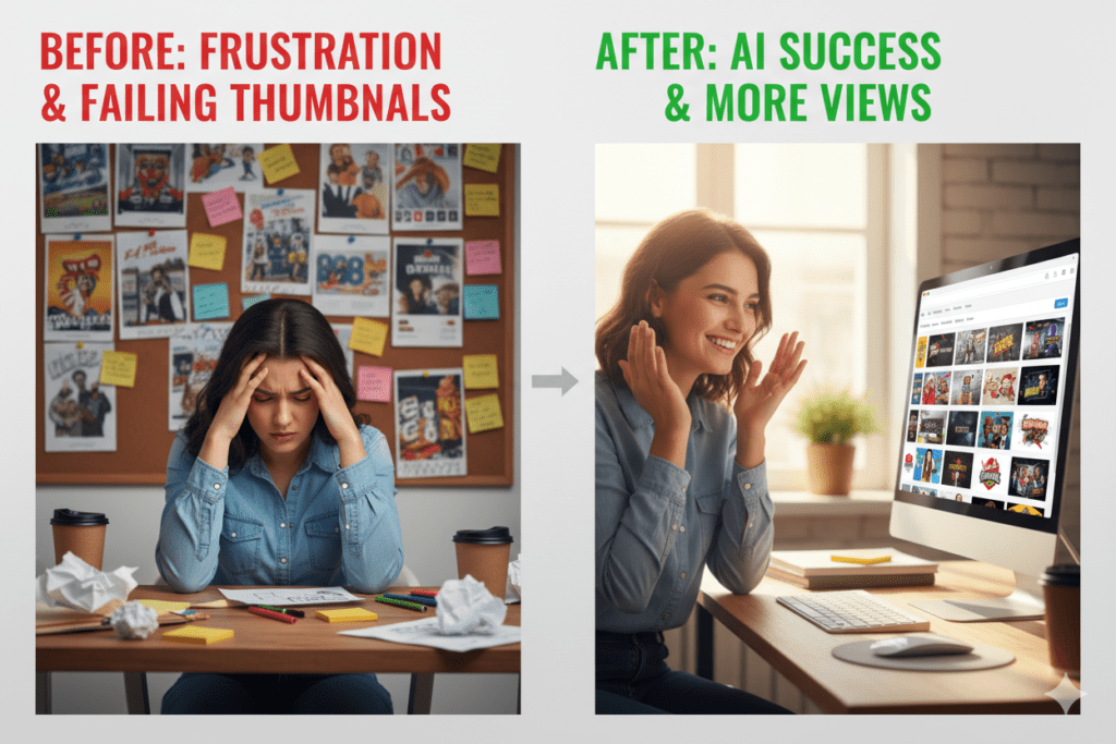 create youtube thumbnails with ai free