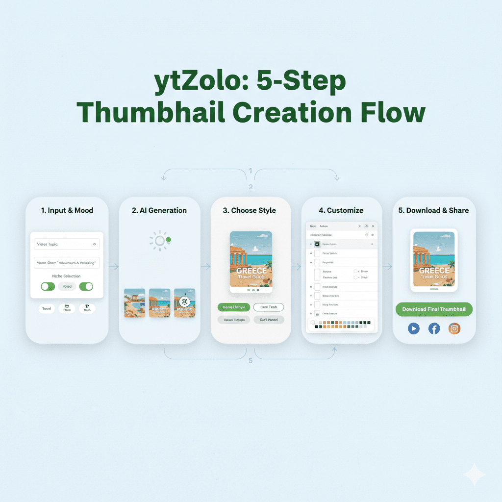 how to make aesthetic youtube thumbnails ai