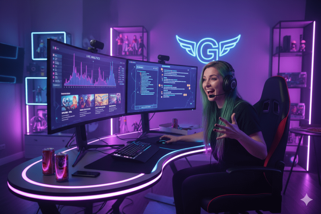 Current image: 🎮 18 Best AI Tools for Gaming Channels in 2026 That'll Take You From Zero to Viral