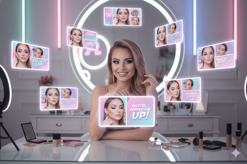 50+ Beauty Vlog Thumbnail Ideas That Actually Get Clicks (And the AI Tool That Creates Them for You)