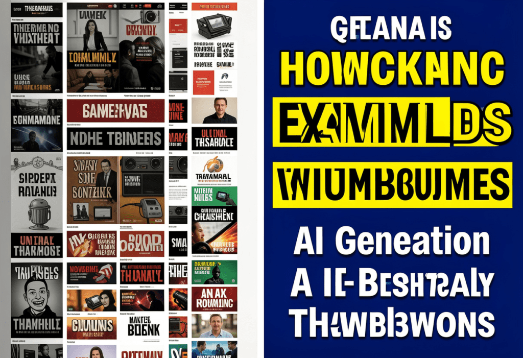 87 AI Thumbnail Templates for YouTube Best Creator Guide.