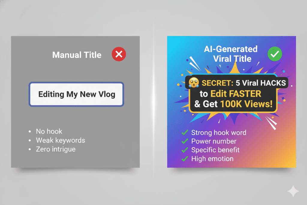 AI YouTube Shorts title generator