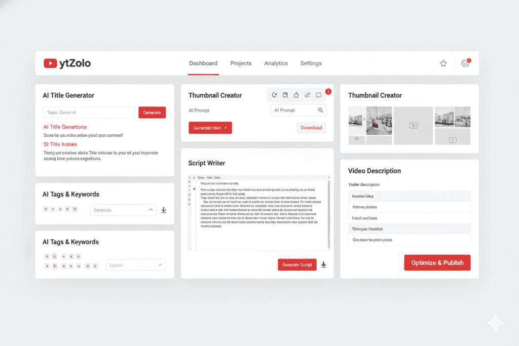 AI YouTube header design tool