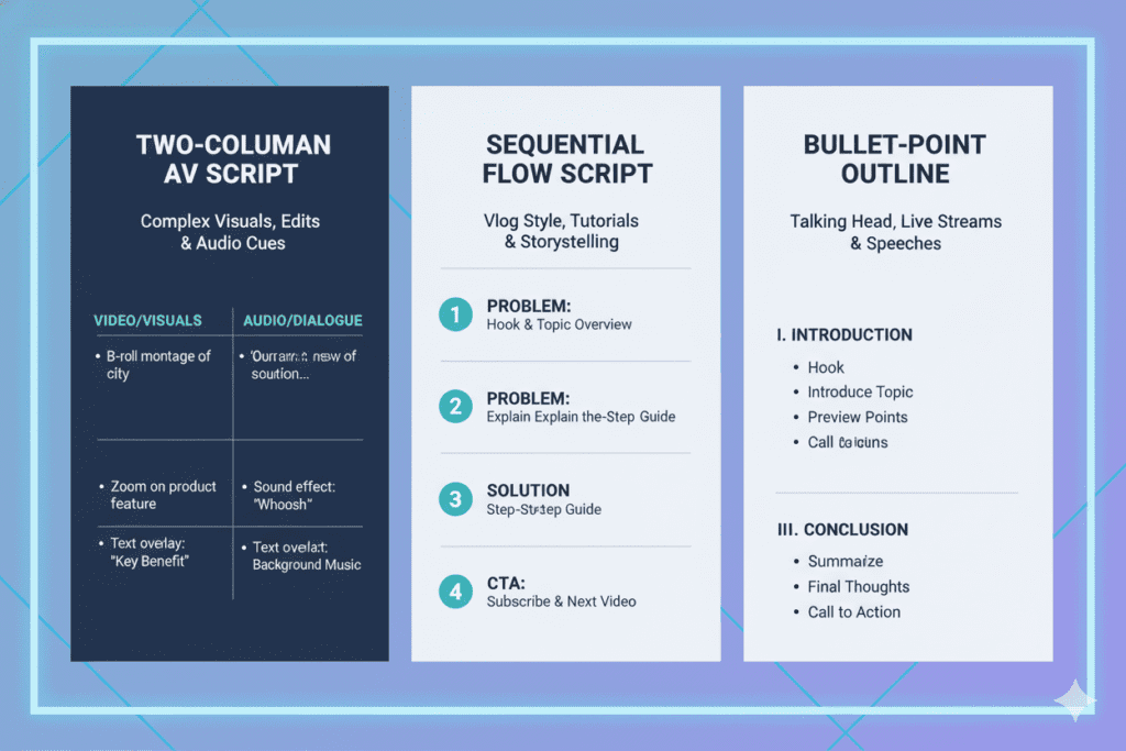 YouTube Script Format AI: The Ultimate 2026 Guide to Writing Scripts That Hook, Retain, and Grow Your Channel Fast 3 AI YouTube script generator