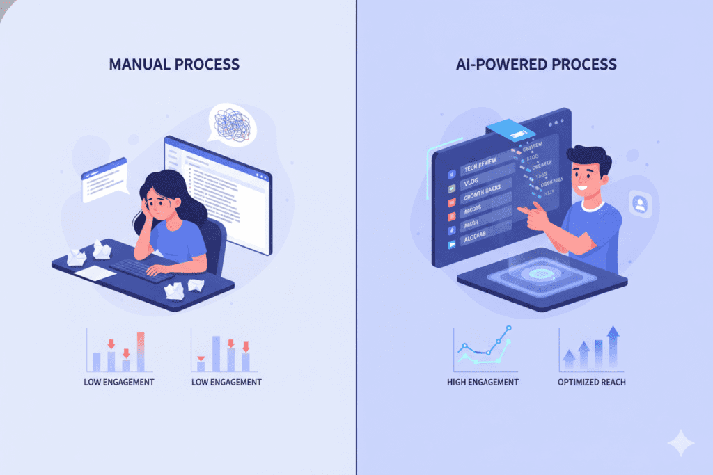 Why Every Smart YouTuber Is Using a YouTube Video Tag Optimizer AI in 2026 (And You're Falling Behind Without One) 3 AI YouTube tag generator