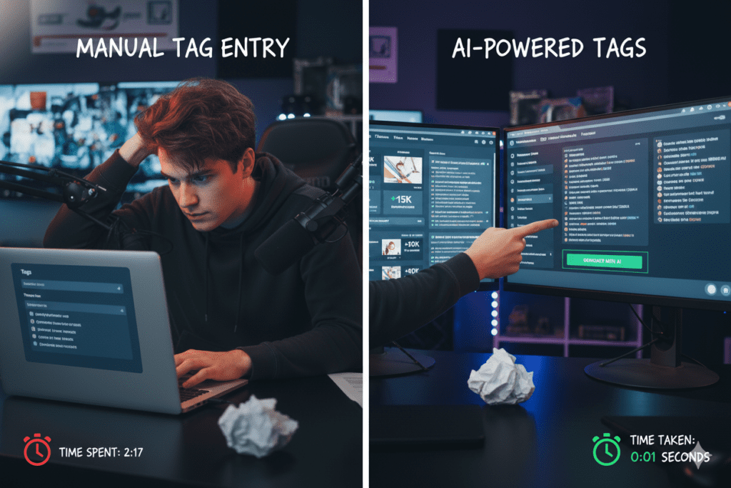 The Secret Weapon Every YouTuber Needs: How an AI Tag Creator for YouTube Can Explode Your Views in 2025 3 AI YouTube tags generator free