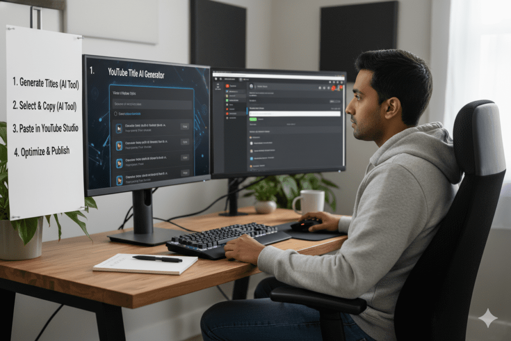 AI YouTube title generator free tool