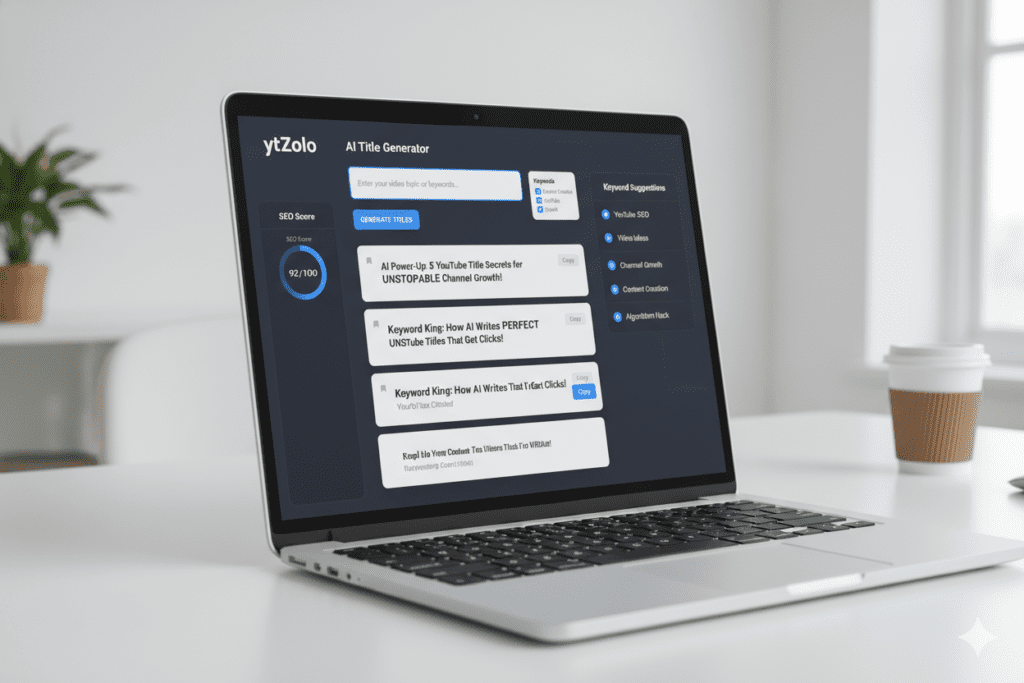 AI YouTube title generator free tool