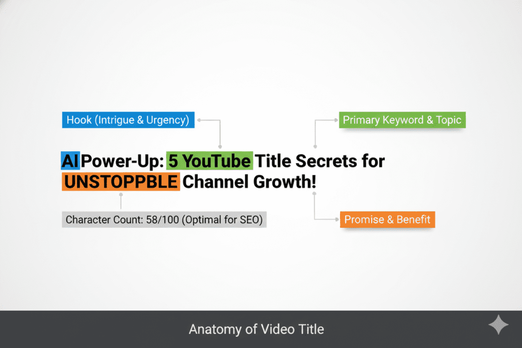 AI catchy YouTube title generator