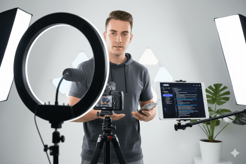 AI tech review script generator