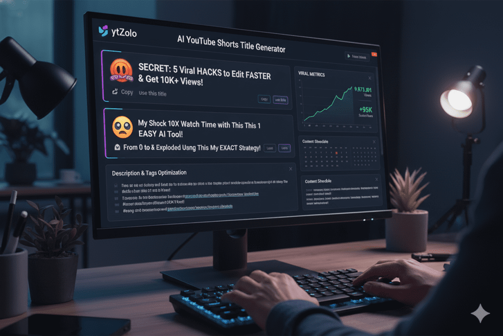 AI title generator for YouTube Shorts