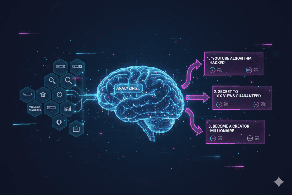 AI tool for YouTube titles