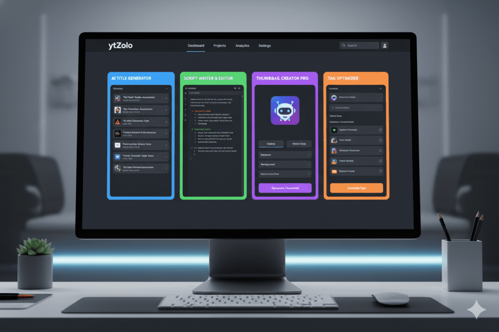 AI tools for YouTube automation