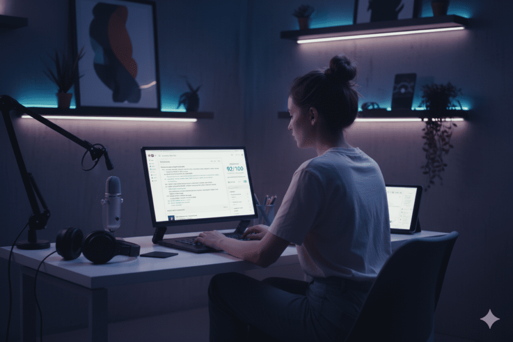 AI tools for YouTube descriptions