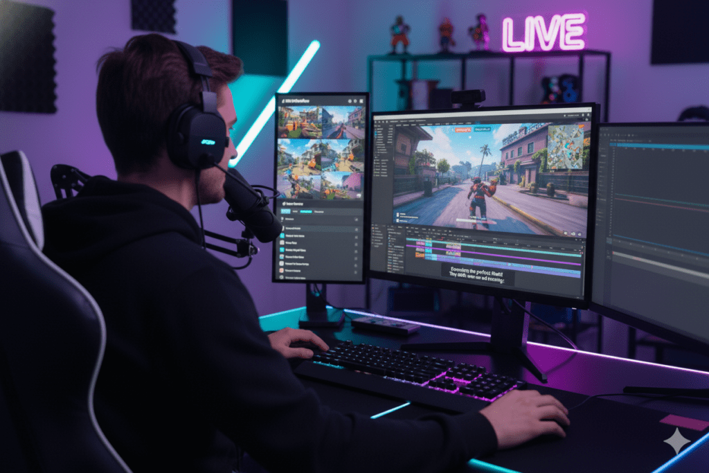 AI tools for gaming YouTubers