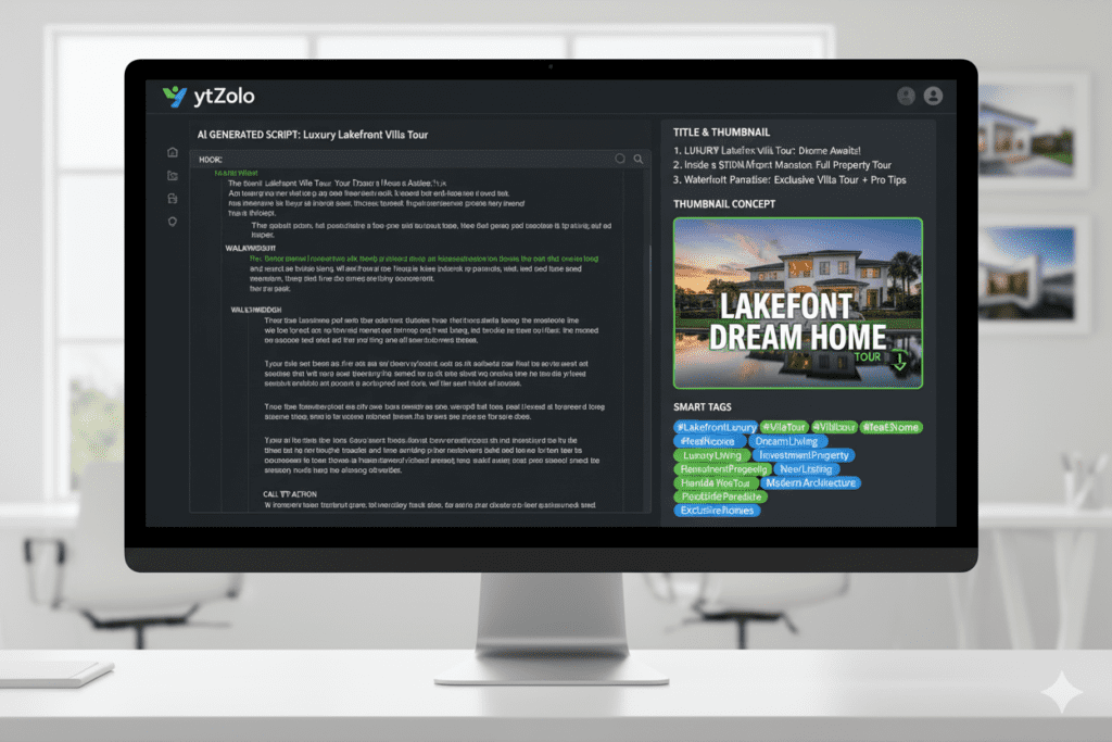 Real Estate Video Script AI: The Ultimate Guide to Writing Scripts That Sell Properties and Grow Your YouTube Channel in 2026 7 AI tools for real estate video content
