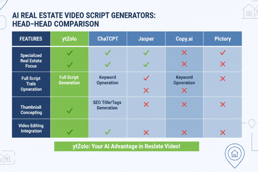 Real Estate Video Script AI: The Ultimate Guide to Writing Scripts That Sell Properties and Grow Your YouTube Channel in 2026 8 AI tools for real estate video content