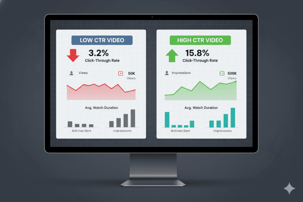 AI youtube thumbnail generator for higher CTR